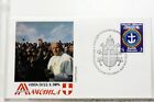  AUTRICHE   1983 Voyage du  Pape Jean-Paul II Vatican Enveloppe 1065