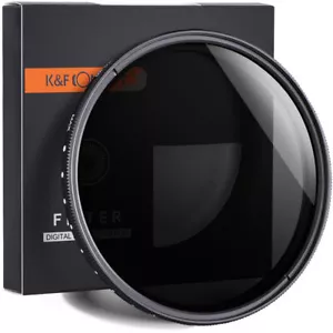 K&F Concept Variable Fader ND2-ND400 Filter 72mm - Picture 1 of 7