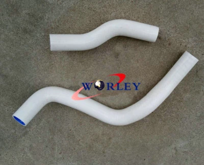 For Honda CR250 CR250R CR 250 R 1997 1998 1999 Silicone Radiator Hose white - Imagem 1 de 4