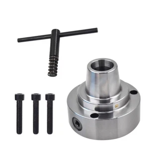 5" 5C Collet Chuck Closer Lathe Plain Back Use 5C Collet 0.0006 TIR - Picture 1 of 12