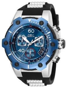 Invicta 25871 Bolt Blue Dial Polyurethane Strap Chronograph Men's Watch - Picture 1 of 1