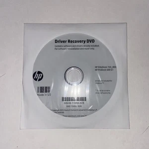 HP Driver Recovery DVD Sealed 714466-B26 - Picture 1 of 1