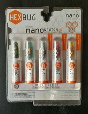 HexBug (5) Nano Motion Newton Set Hex Robot Bug Micro Toys