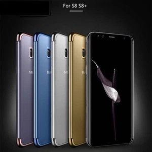 COVER CUSTODIA Per Samsung Galaxy S8 in TPU ORIGINALE ELECTROPLATING LUXURY - Imagen 1 de 7
