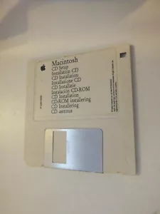 Apple CD driver disc for CD300 External CDROM drive - Picture 1 of 1