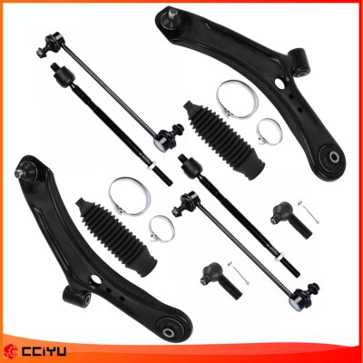 For 2007-2013 Suzuki SX4 Front Lower Control Arm Sway Bar Tie Rod End Suspension - Image 1 of 4