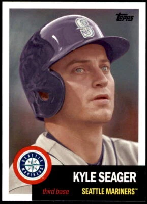 Kyle Seager 73 2016 Topps Archives (1953 Topps Design) - Image 1 of 2