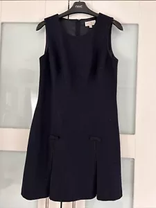 Jack Wills Navy Woollen Dress Size 10 Excellent Condition - Picture 1 of 5