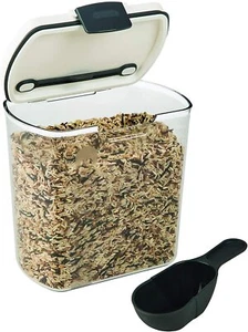 Progressive Prepworks Grain ProKeeper Storage Container, Clear - Picture 1 of 6