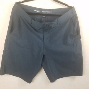 O'NEILL Herren Crossover Hybrid Shorts schnelltrocknend 36 BLAU wasserdicht Reißverschlusstasche 11" - Bild 1 von 16