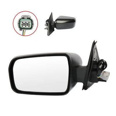 Espejo retrovisor eléctrico para MITSUBISHI GALANT 2004-2008 LH lateral negro Foto 1 de 4