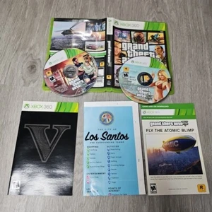 Grand Theft Auto V 5 (Xbox 360 2008) Complete in box with Map TESTED VERY GOOD - Bild 1 von 5