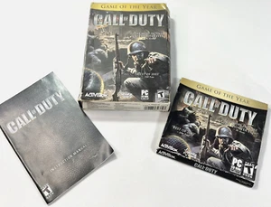 Call of Duty PC 2003 Small Box Edition 2 Discs Handbuch Hülle & Box PC Spiel - Bild 1 von 14
