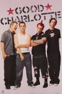 Good Charlotte Rare 2001 Vintage 22.5 x 34.5 #6558 Poster - Picture 1 of 3
