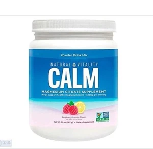 Natural Vitality Calm Magnesium Citrate Powder, 20 Ounces Largest Size! Non GMO - Picture 1 of 1