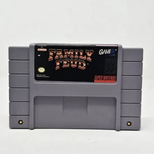 Family Feud Super Nintendo Entertainment System SNES Cart TV Game Show - Bild 1 von 4