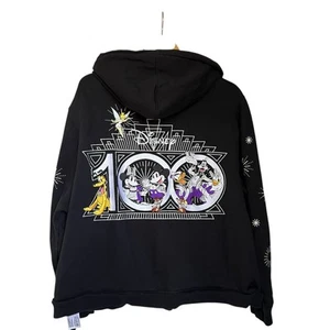 Disney 100 years Platinum Celebration Embroidered Zip Up Hoodie Size 2X - Picture 1 of 5