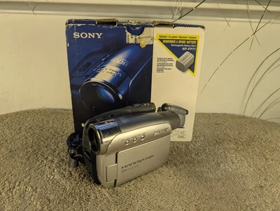 Sony DCR-HC24E Night shot Ghost Hunting Camera Handycam UNTESTED  - Image 1 of 4