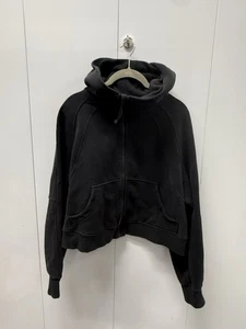 Lululemon Scuba Hoodie Damen Größe Medium/Large schwarz Oversized Hoodie 1/2-Reißverschluss - Bild 1 von 3