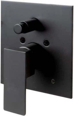 Válvula mezcladora marca ALFI AB5601 5-1/8"W - negra Foto 1 de 4