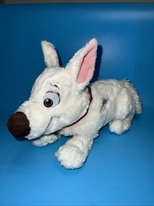 Disney Bolt Plüschtier 14 Zoll 2nd Wave Bolt liegend Stofftier Hund - Bild 1 von 13