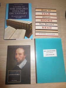 COLLEGE LITERATURE GUIDES LOT 4 BOOKS GREAT FOR LITERATURE STUDIES - Picture 1 of 1