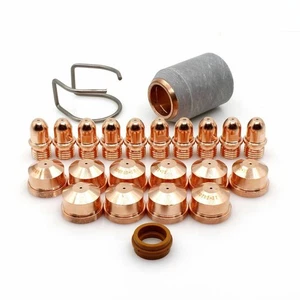 Plasma Cutting Torch Essential Kit 23pcs Electrode and Nozzle 1 4mm for A101 - Picture 1 of 9