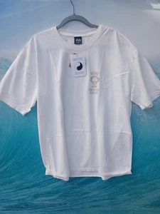 STUSSY Our Legacy CAMISETA TEÑIDA DE PIGMENTO Falda Surf Calavera Natural Talla XLarge #0417 - Imagen 1 de 5