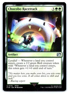MTG Chocobo Racetrack U Artifact Normal FINAL FANTASY 179 - Picture 1 of 2