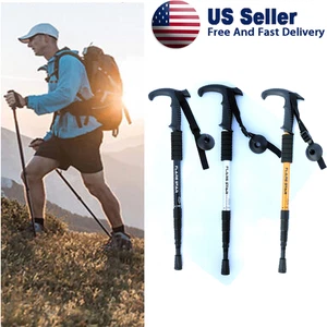 Pair of 2 Trekking Poles Walking Hiking Sticks Anti-shock Adjustable Alpenstock - Bild 1 von 30