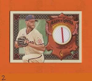 2022 Topps Allen and Ginter Relics #AGRA-ZW Zack Wheeler - Picture 1 of 2