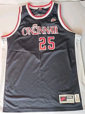 Vtg Nike Danny Fortson Cincinatti Bearcats #25 Mens Sz XXL Sewn Jersey  - Image 1 of 4