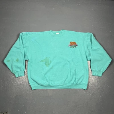 Sudadera Vintage Años 90 Cracker Barrel 500 NASCAR Cuello Redondo Azul 2XL DE COLECCIÓN LEER DESC Foto 1 de 4