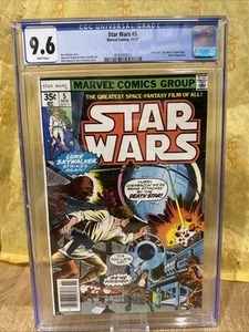 Star Wars 5 1977 Kiosk CGC 9.6 Graded Comic New Slab A New Hope - Bild 1 von 3