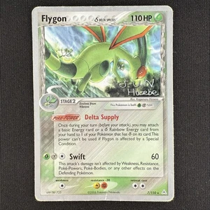 Pokemon TCG Flygon Delta Species 7/110 World Championships 2007 Jun Hasebe Card - Picture 1 of 5