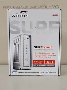 ARRIS SURFboard DOCSIS 3.0 Cable Modem - SB6190 - Picture 1 of 5