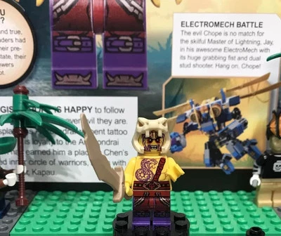 Lego Ninjago Mini Figuras Colección Serie Chope Njo138/2015 Foto 1 de 4