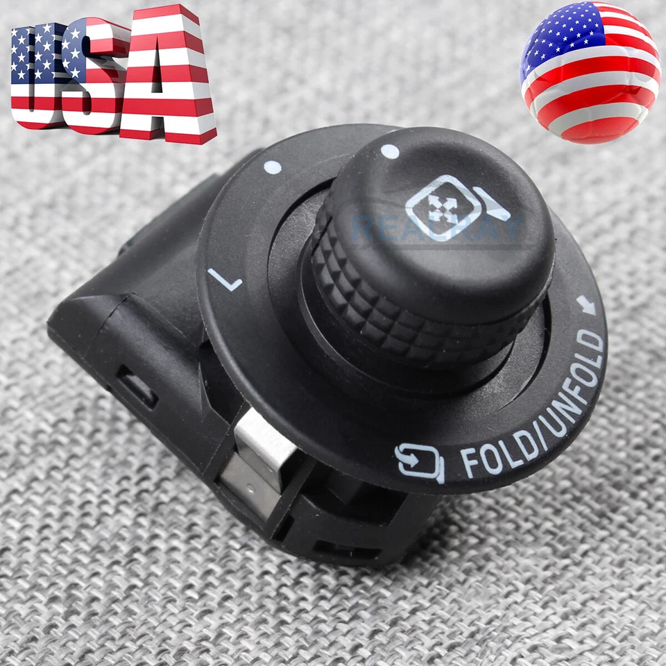 Nuevo interruptor de control del espejo retrovisor eléctrico lado del conductor izquierdo para Ford Lincoln 7L3Z17B676AA Foto 1 de 4