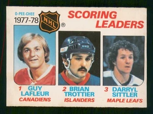 LAFLEUR / TROTTIER / SITTLER LL 1978-79 O-PEE-CHEE 78-79 NO 65 NRMINT+ 40748 - Bild 1 von 2