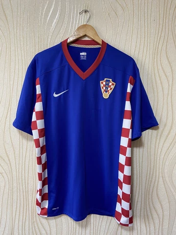 CROATIA 2007 2009 AWAY FOOTBALL SHIRT SOCCER JERSEY NIKE 258969-471 sz XXL MEN Cover