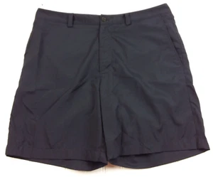 Cutter & Buck Men's Golf Shorts Size 34 (Eur 50) Chinos Flat Front 7.5" Ins Blk - Picture 1 of 8
