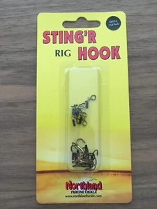 Northland Fishing Tackle - Sting'r Hook Rig - 6/Card SHT2-6 - A-155 - Picture 1 of 1