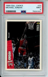 1996 Upper Deck Collectors Choice Michael Jordan PSA 9 - Picture 1 of 2