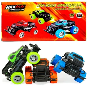 Battery Operated Remote Control Big Wheel Truck Kids Toy Car Fpr Christmas Gift - Picture 1 of 23
