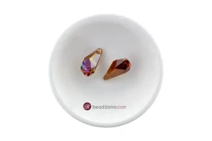 2 Piezas, Colgantes Polígono Swarovski, Cristal Cobre 21mm #6015 - Imagen 1 de 1