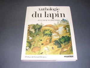 Chasse Bécassine J.J. Brochier Anthologie illustrée du lapin 1987  - Foto 1 di 3