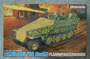 1/35 DRAGON SdKfz 251 / 16 Aus. D FLAMMPANZERWAGEN KIT # 6247 - Picture 1 of 2