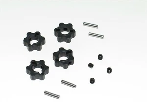 TKR7202 TEKNO RC ET410.2 TRUGGY ALUMINUM WHEEL HEXES PINS - Picture 1 of 1