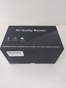 12-in-1 Air Quality Monitor Indoor, Portable Air Quality Monitor, for Black - Picture 1 of 11