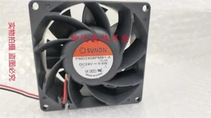 SUNON PMD2408PMB1-A(2).GN 8038 24V 9.6W 8cm Inverter Fan - Picture 1 of 4
